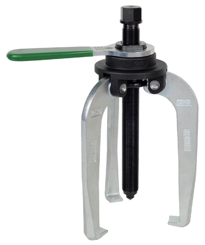 Kukko 12-3 Alligator 3-Arm-Abzieher 200 x 165 mm mit festen Backen und Antirutschvorrichtung