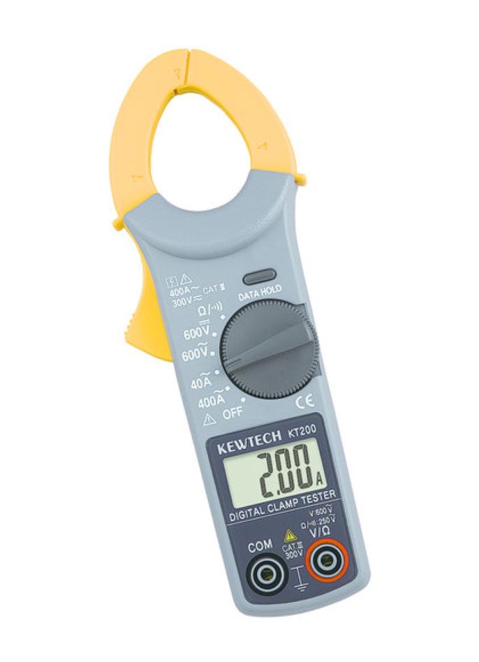 Kyoritsu KT2000001A KT200 KEW MATE Digitale Stromzange 40/400A AC