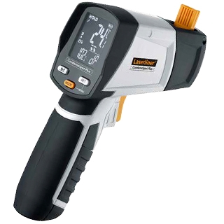 Laserliner 082.046A CondenseSpot Plus Infrarot-Thermometer zum Auffinden von Wärmebrücken und Kondenswasser