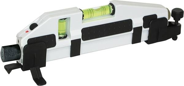 Laserliner 025.04.00A HandyLaser Compact Plus Laser-Wasserwaage mit 90° Strahlteiler