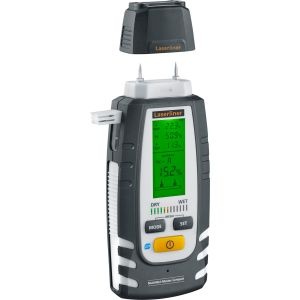Laserliner 082.390A MultiWet-Master Compact Plus – Universelles Materialfeuchtemessgerät (BLE)