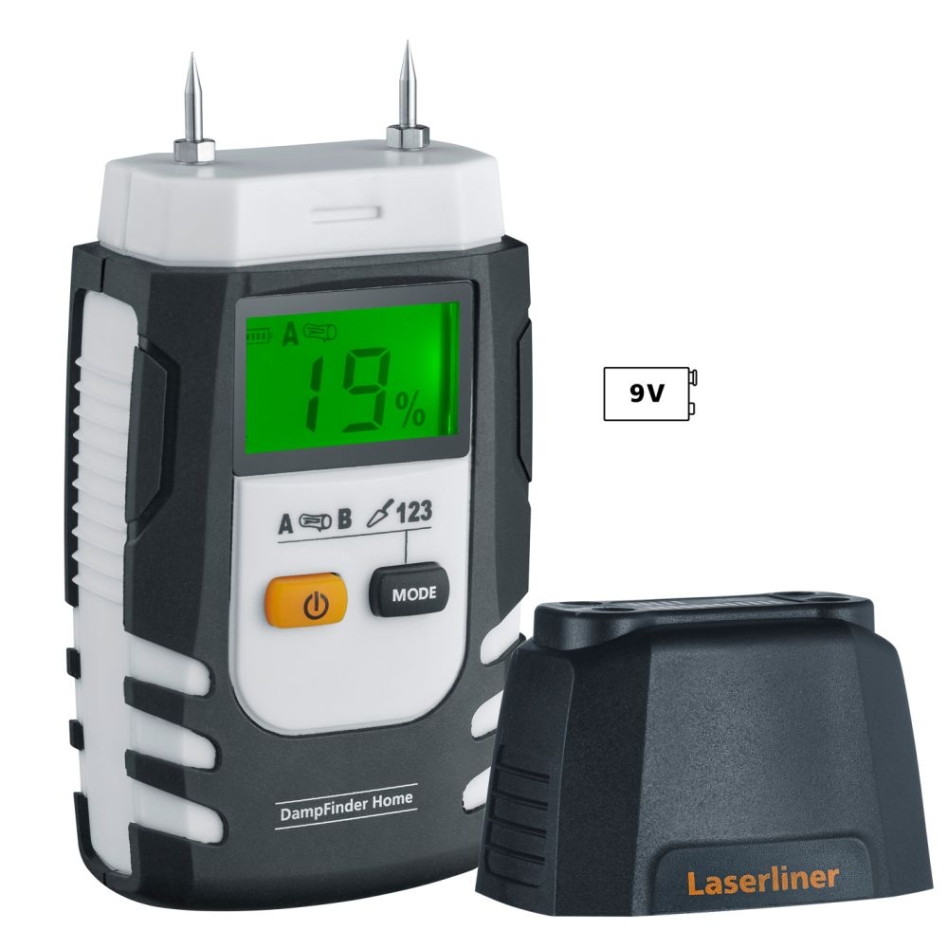 Laserliner 082.013A DampFinder Home Materialfeuchtemessgerät