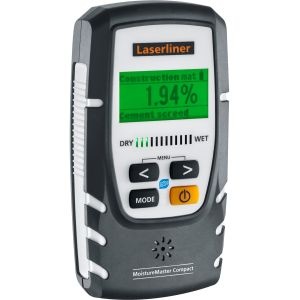 Laserliner 082.334-5 MoistureMaster Compact Plus Feuchtigkeitsmesser + ClimaData Stick