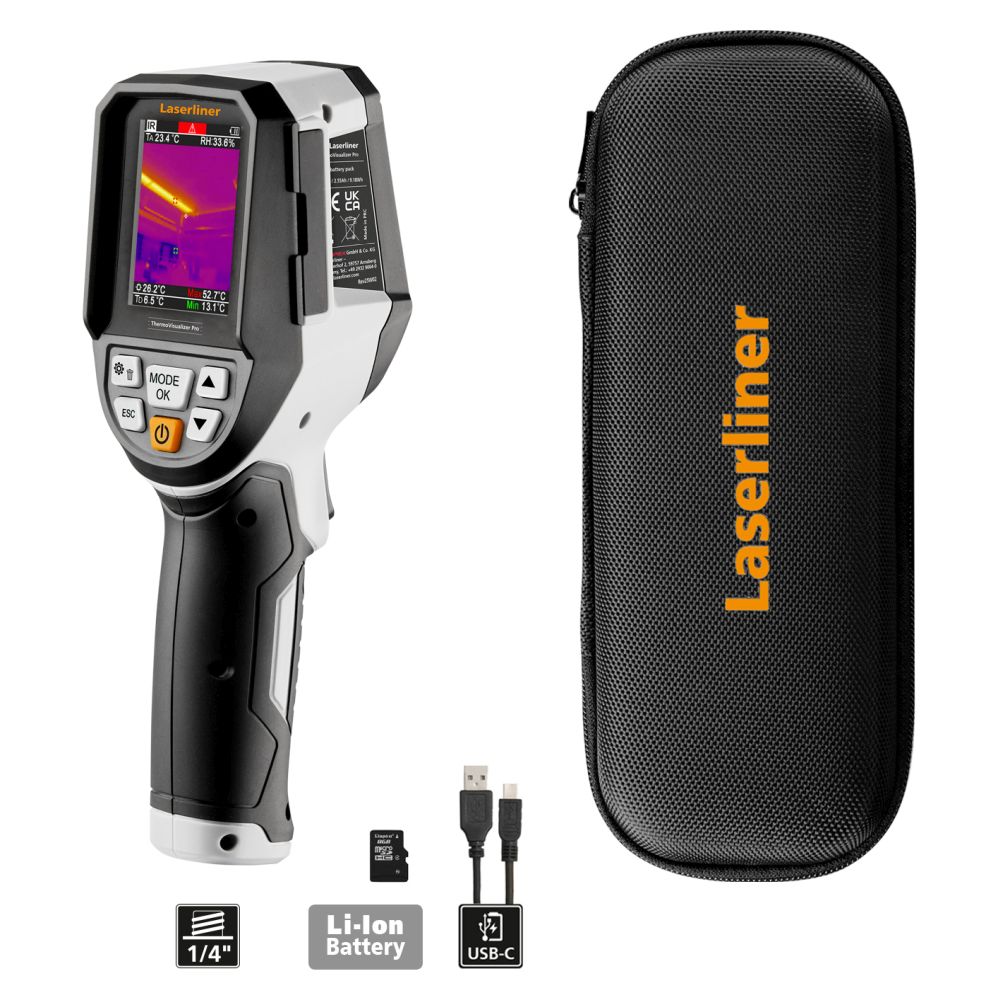 Laserliner 082.078A ThermiVisualizer Pro Wärmebildkamera