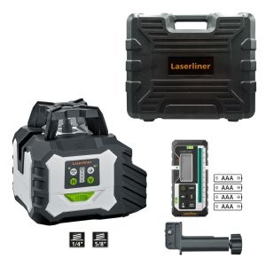 Laserliner 052.700A Duraplane GMX Multi-18V – 360°-Hybridlaser mit Kompatibilität zu Akkus verschiedener Spannungen