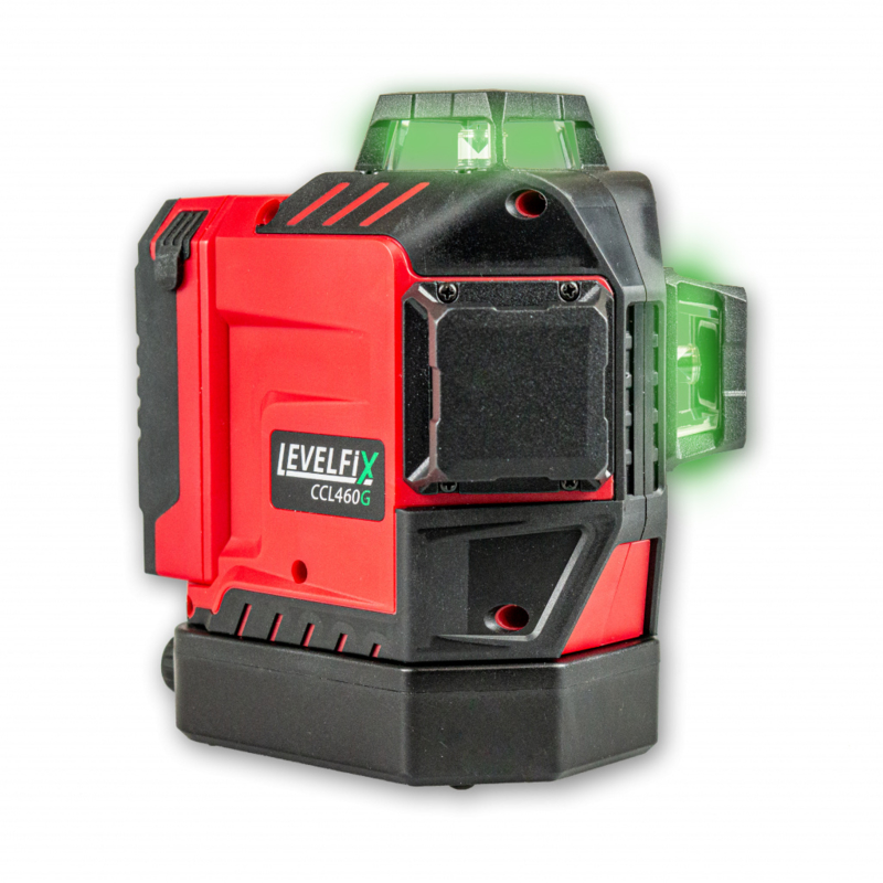 Levelfix 556352 CCL460G-XL 3D-Kegellinienlaser grün + MLD40GR Empfänger