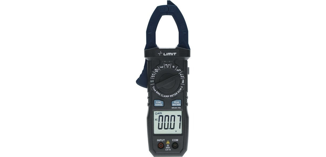 Limit 144800109 LIMIT DCM5 Digitales Stromzangenmultimeter inkl. Zange