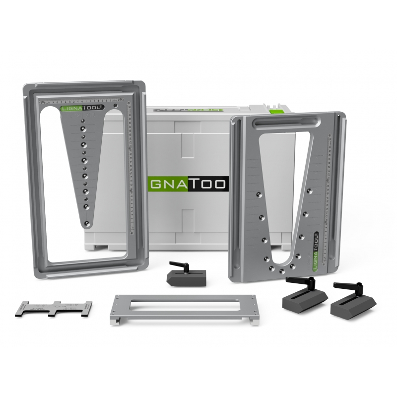 Lignatool LTA1046 LT080ST Schwalbenschwanzfrässystem Start Set