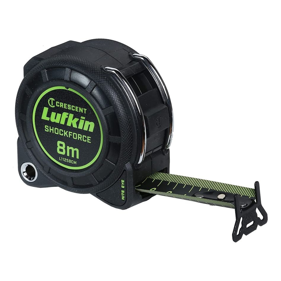 Lufkin L1125BCM Maßband Shockforce Nightteye 30mmx8m cm zw
