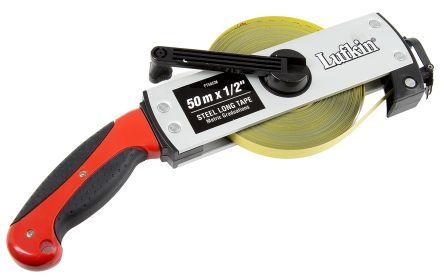 Lufkin FT50CM Stahlrahmen-Bandmaß 13mm x 50m