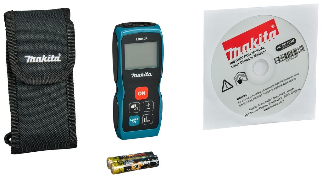 Makita LD050P Laser-Distanzmessgerät 50 m
