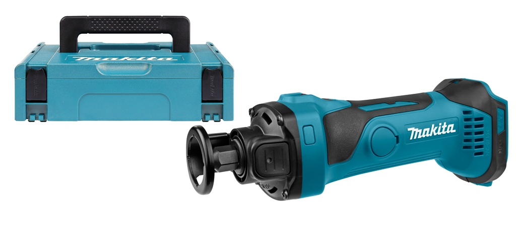 Makita DCO180ZJ Rotationsschneider Ø 6,35 mm 18 Volt Ohne Akku und Ladegerät