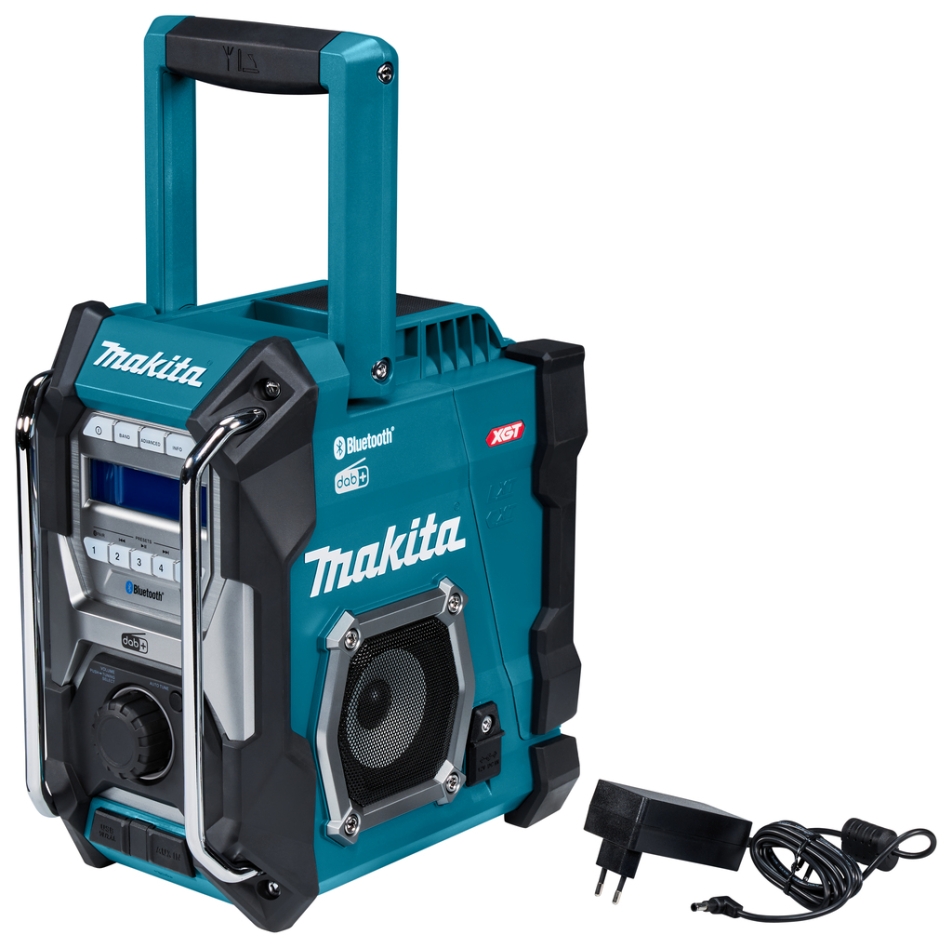 Makita MR004GZ Akku-Baustellen Radio FM DAB / DAB + Bluetooth 40V max. Ohne Akku oder Ladegerät