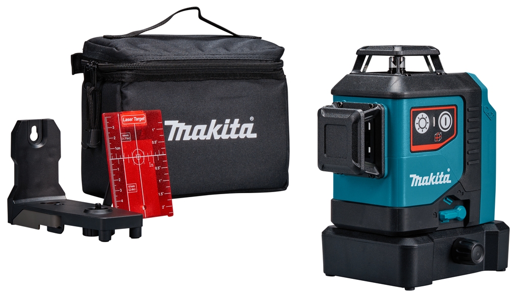 Makita SK700D Selbstnivellierender Kreuzlinienlaser Rot 3x 360° Max ohne Akku und Ladegerät