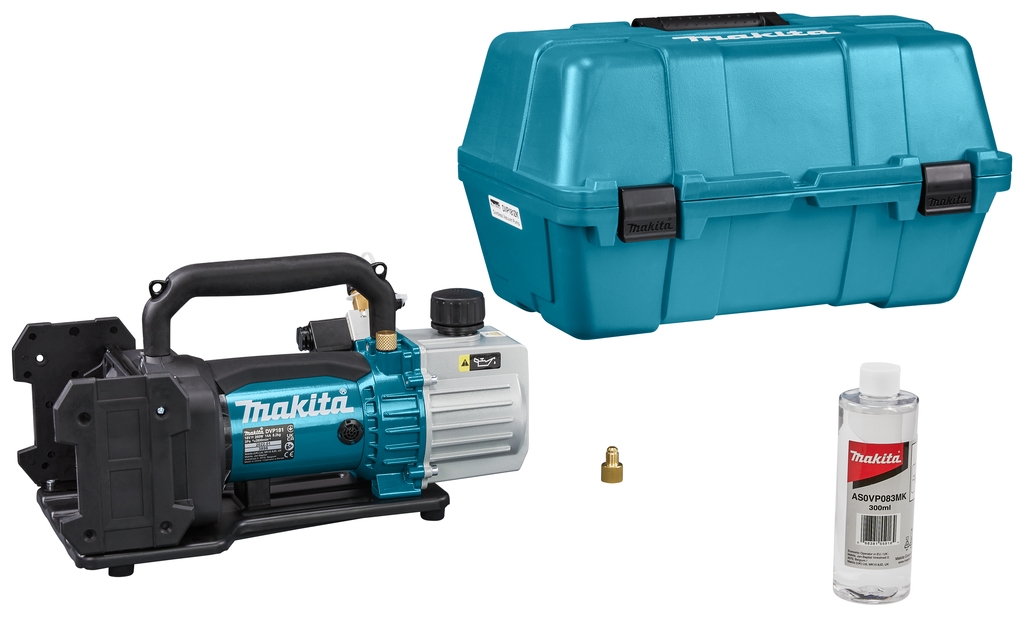 Makita DVP181ZK Vakuumpumpe 18 V ohne Batterien und Ladegerät
