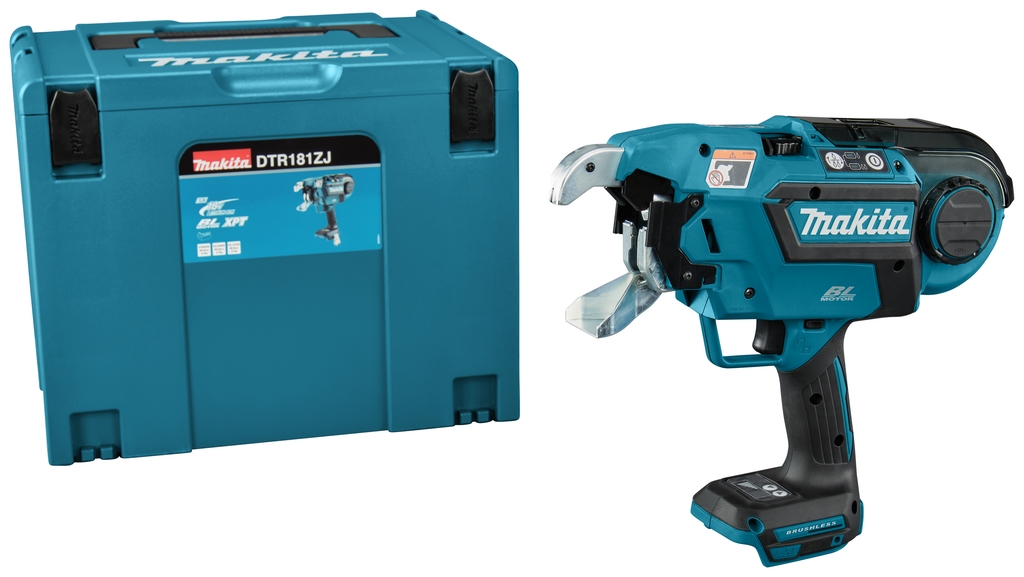 Makita DTR181ZJ Akku Bewehrungsmachine 18 Volt ohne Akkus und Ladegerät in Makpac