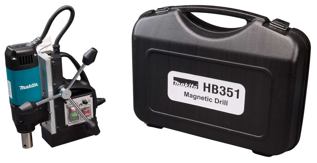 Makita HB351 Magnetkernbohrmaschine 35 mm, 230 V, im Koffer