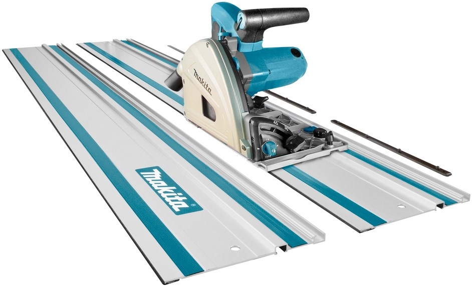 Makita SP6000J1X2 Kreiss&auml;ge 165 mm + 2 x Schiene + Verbindungsleisten + 5 Jahre H&auml;ndler-Garantie