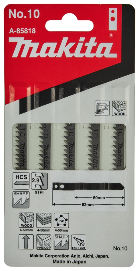 Makita Zubehör A-85818 Stichsägeblatt NR.109Z