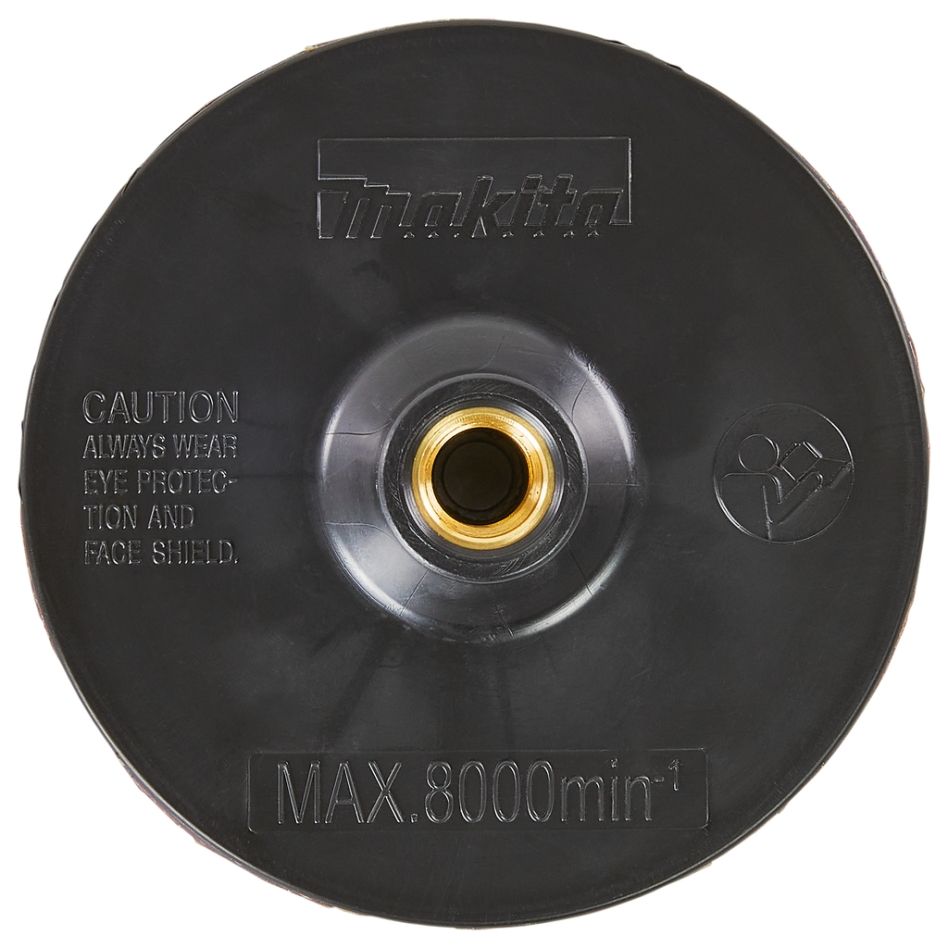 Makita Zubehör 743060-6 Stützscheibe 125mm Klettverschluss SA5040