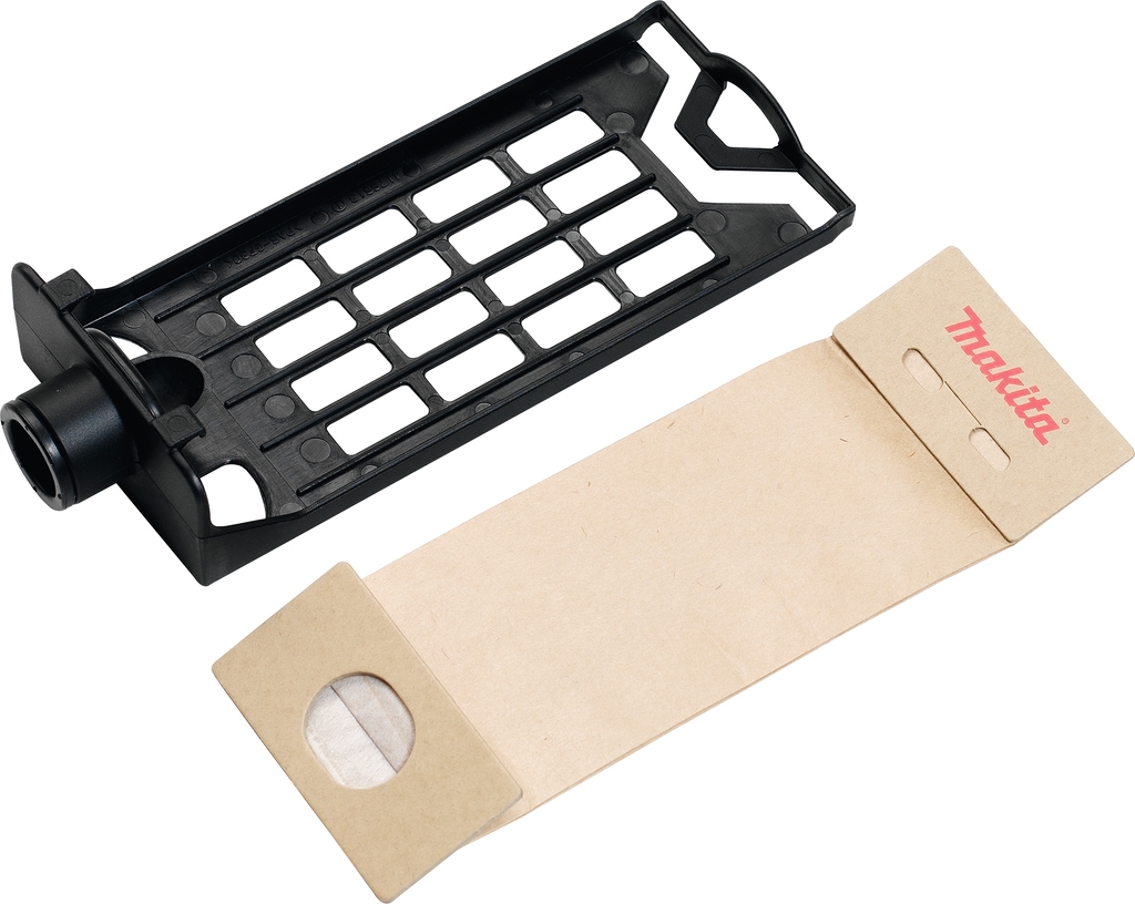Makita Zubehör 193294-5 Staubsackhalter + 1 x Papiersack