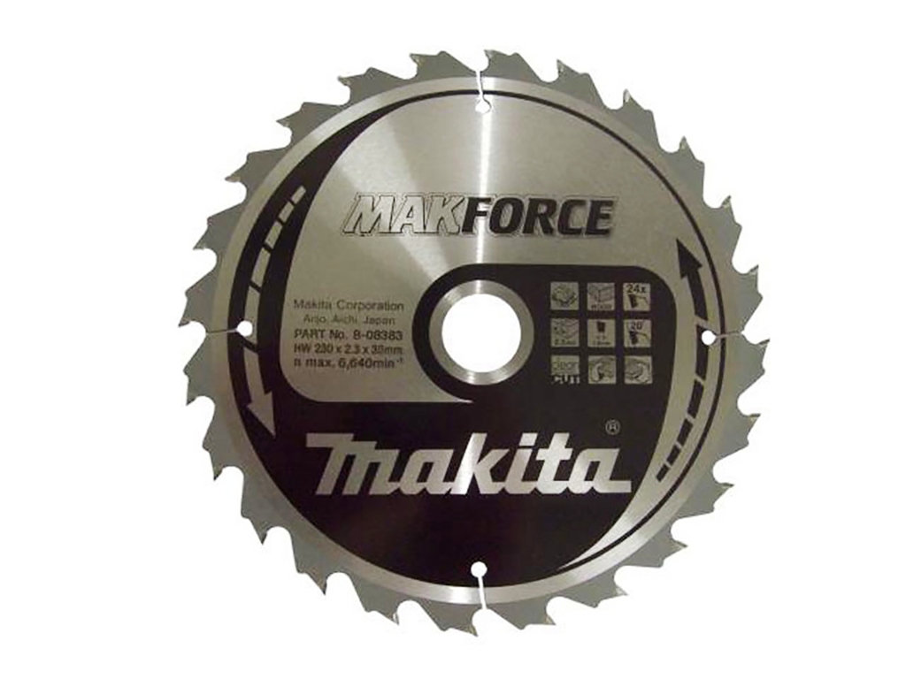 Makita Zubehör B-08296 Kreissägeblatt Holz Makforce 160x20x2,4 24T 20G