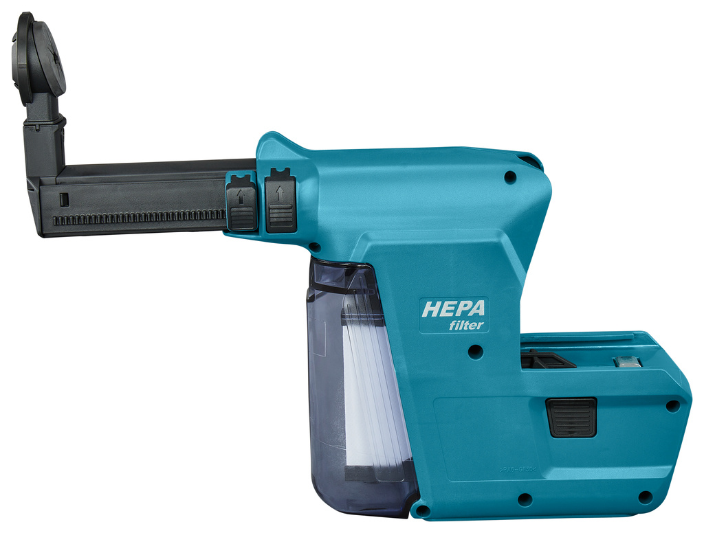 Makita Zubeh&ouml;r 195895-5 Staubabsaugadapter mit Auffangbeh&auml;lter DX01