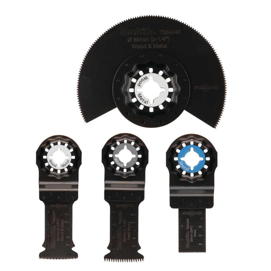Makita Zubehör B-67480 Tauchsägeblatt-Set 4-teilig