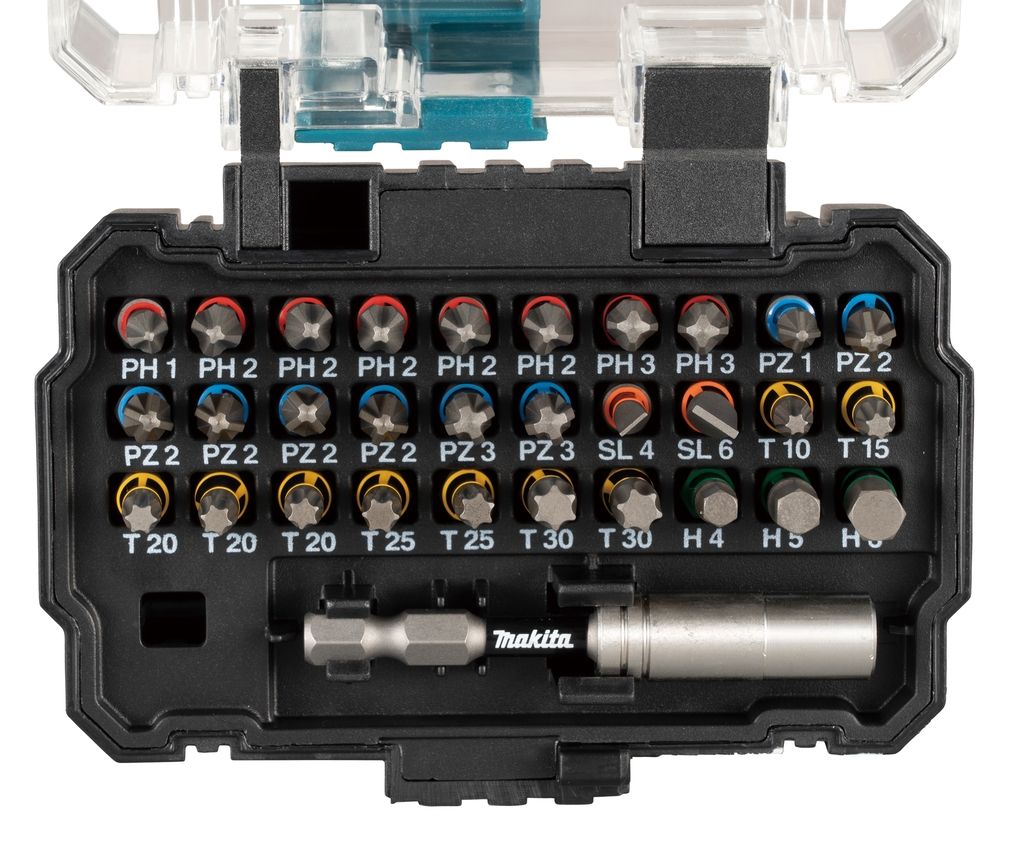 Makita Zubehör E-13552 31-teiliges Schlagschrauber-Bit-Set Impact Premier