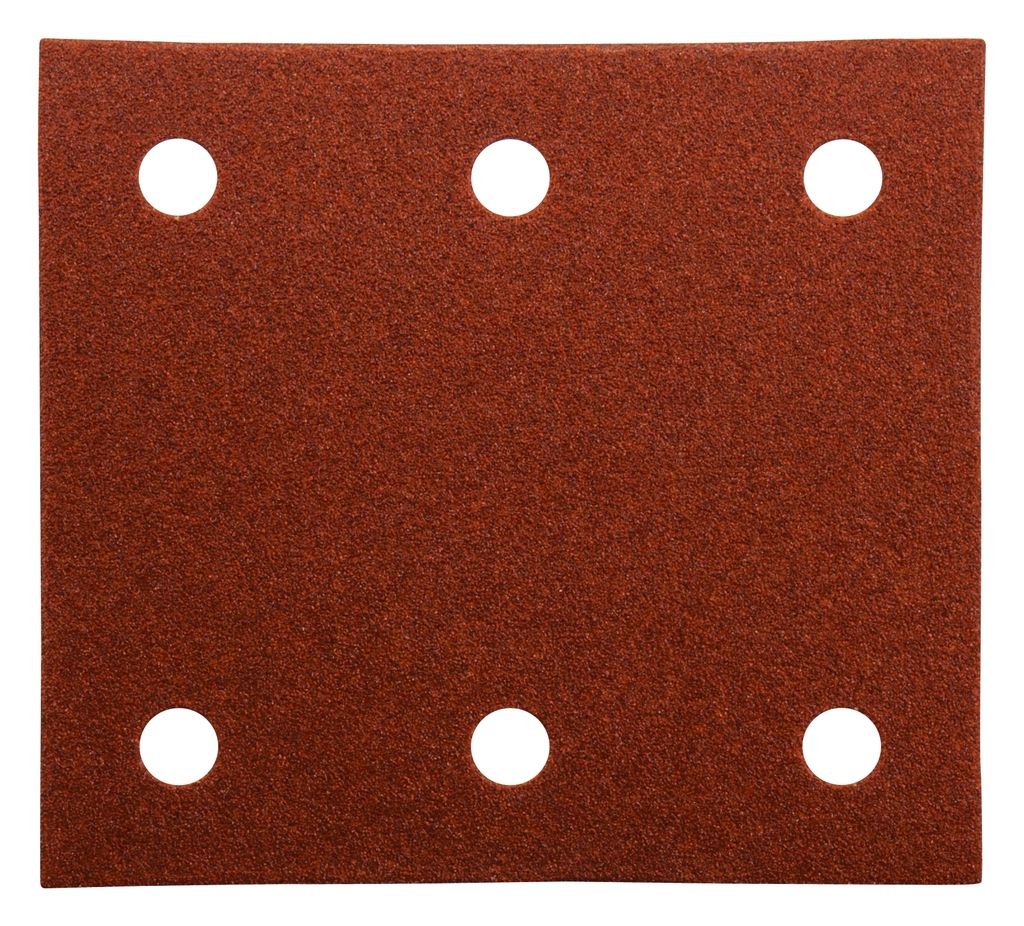 Makita Zubehör P-33118 Schleifblatt 102x114 mm Korn 100 ROT 10 Stk.