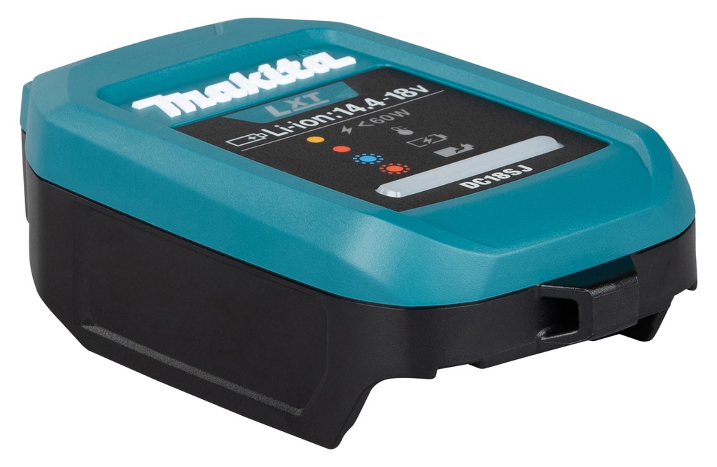 Makita Zubeh&ouml;r 1915T9-4 LXT DC18SJ Kompaktes USB-C-Ladeger&auml;t f&uuml;r 14,4V und 18V LXT-Akkus