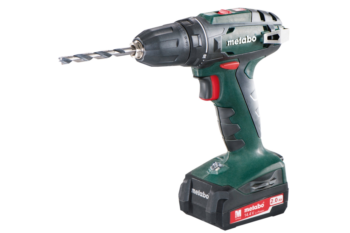 Metabo 602206530 BS 14.4 Akku-Bohrschrauber 14,4V, 2,0Ah