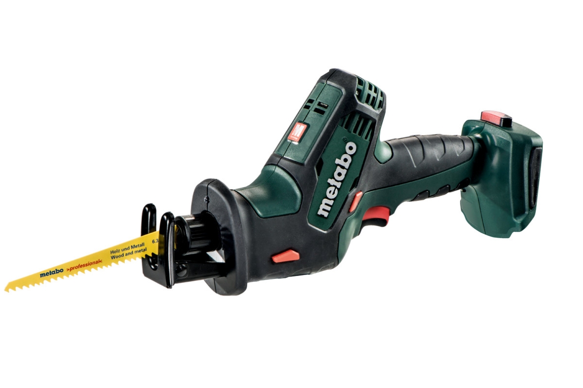 Metabo 602266840 SSE 18 LTX Compact Akku-Säbelsäge 18V ohne Akku oder Ladegerät