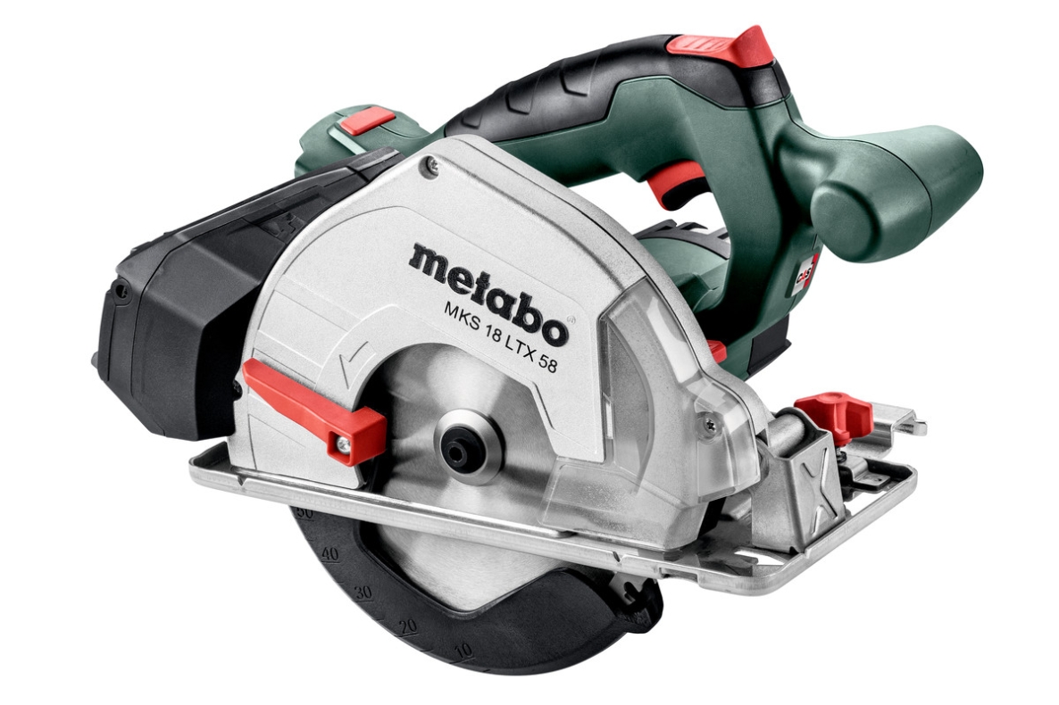 Metabo 600771840 MKS 18 LTX 58 Akku Metall Handkreissäge 18 Volt ohne Akku oder Ladegerät