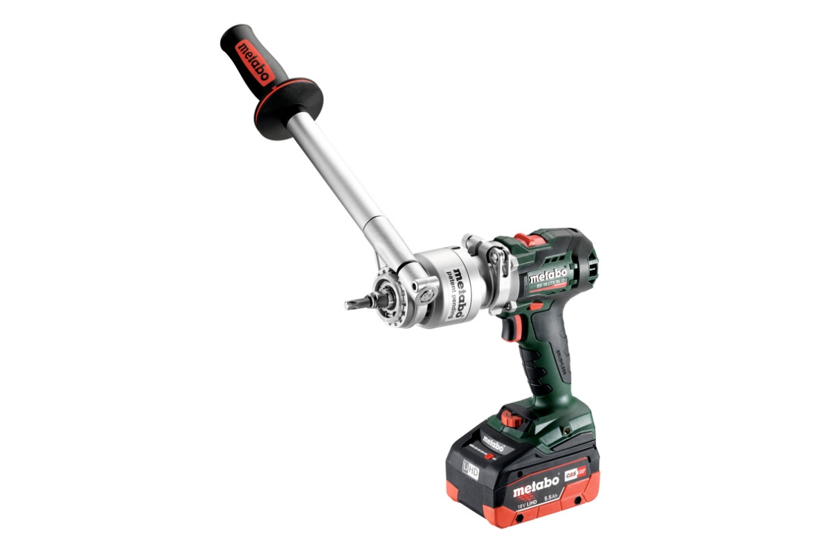 Metabo 602359770 BS 18 LTX-3 BL QI + Power X3 Akku-Bohrschrauber 18 Volt 5,5 AH LiHD