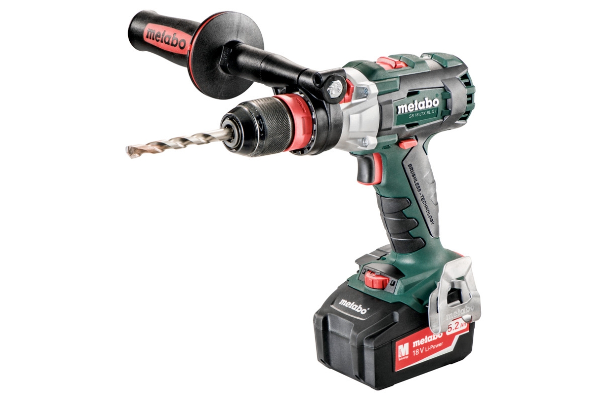 Metabo 602361660 SB 18 LTX BL Q I Akku Schlagbohrschrauber 18 Volt 5.5 Ah Li-ion