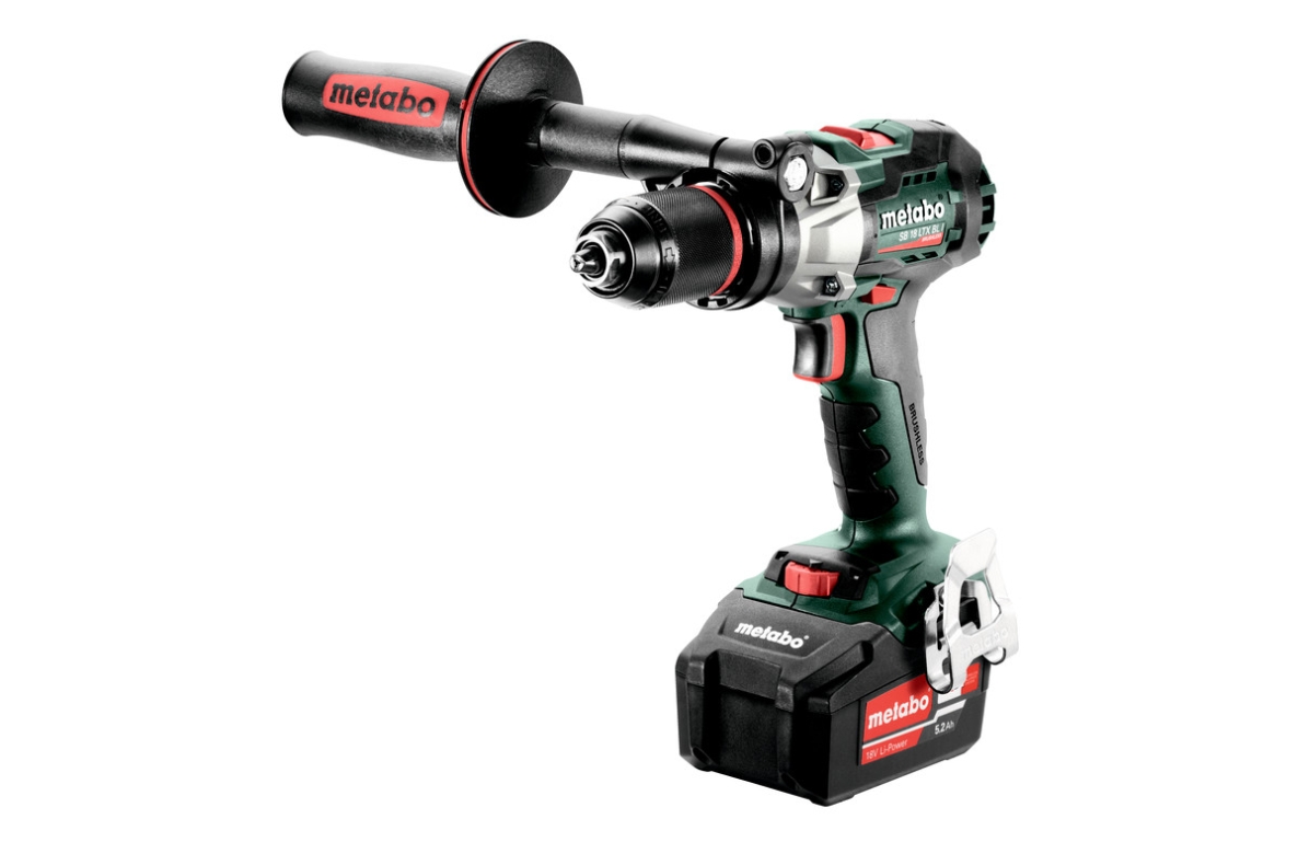 Metabo 602360650 SB 18 LTX BL I Akku Schlagbohrschrauber 18 Volt 5.2 Ah Li-ion