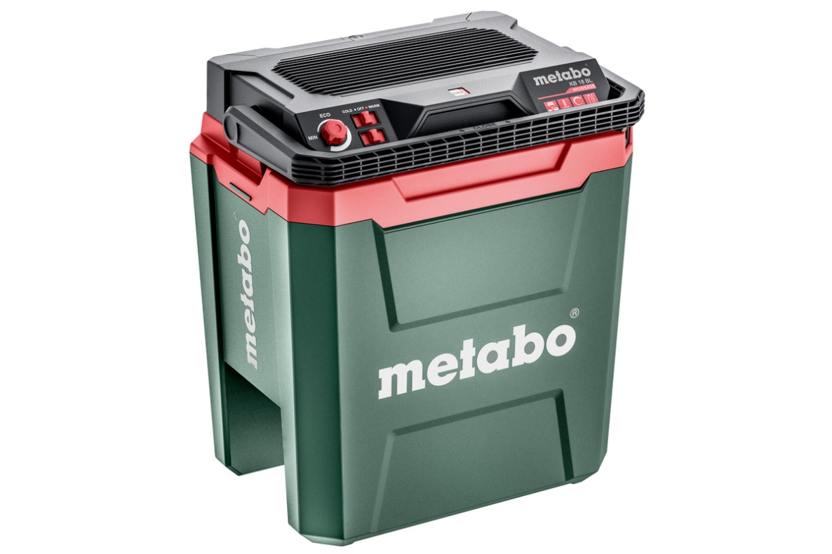 Metabo 600791850 KB 18 BL Akku-K&uuml;hlbox mit Warmhaltefunktion 18V exkl. Batterien und Ladeger&auml;t in Metabox 600791850