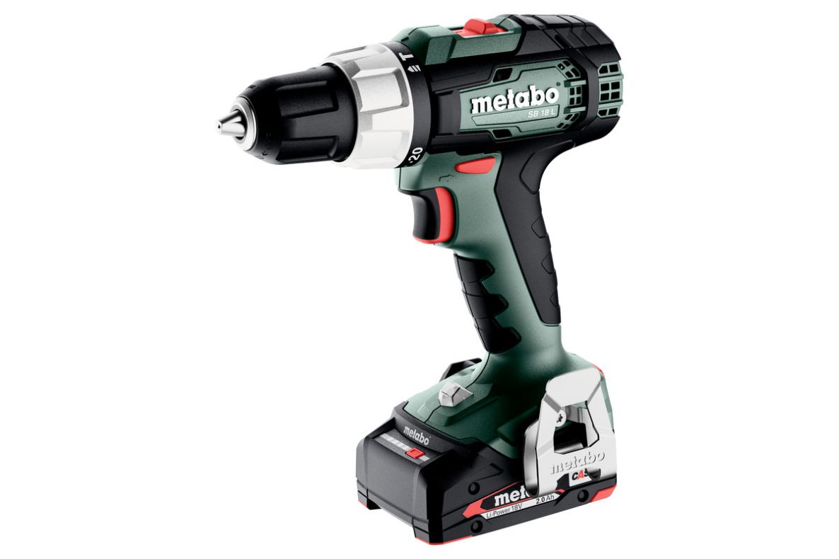 Metabo 614053500 SB 18 L Akku-Bohrhammer 18V 2x2Ah in metaBOX 145