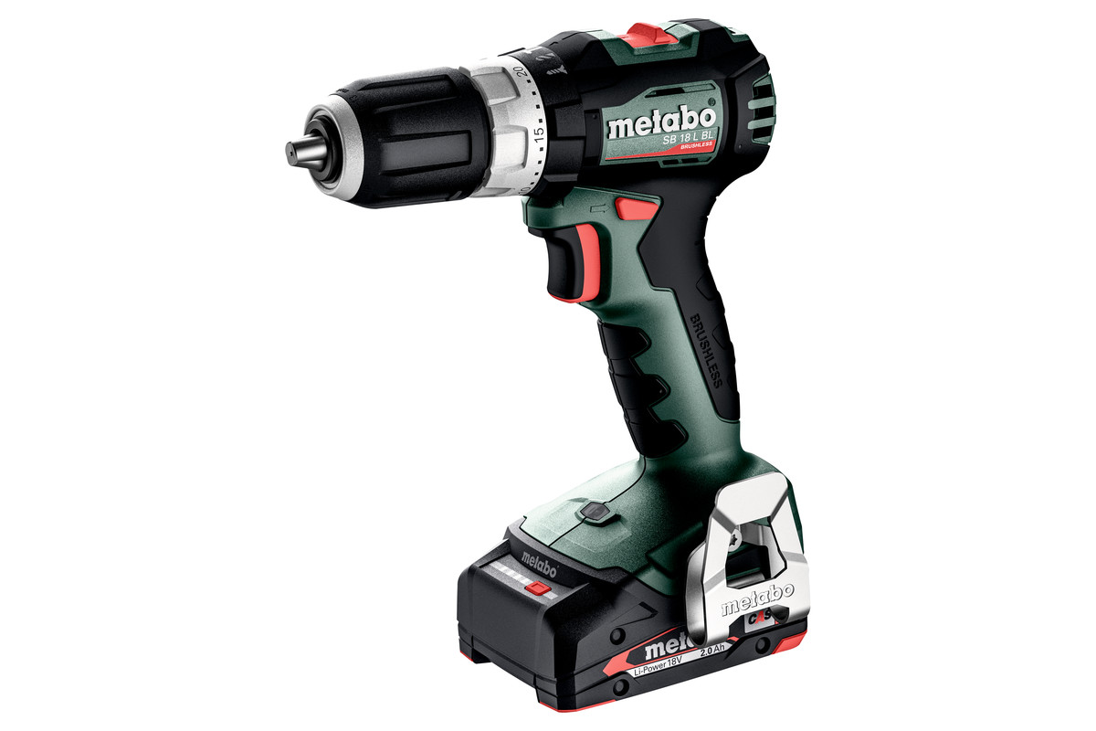 Metabo 613157500 SB 18 L BL Akku-Schlagbohrmaschine 18V 2.Ah Li-Ion in Metabox