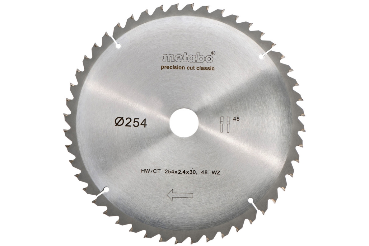 Metabo Zubehör 628064000 Kreissägeblatt HW/CT 305x30, 56 WZ 5° neg.
