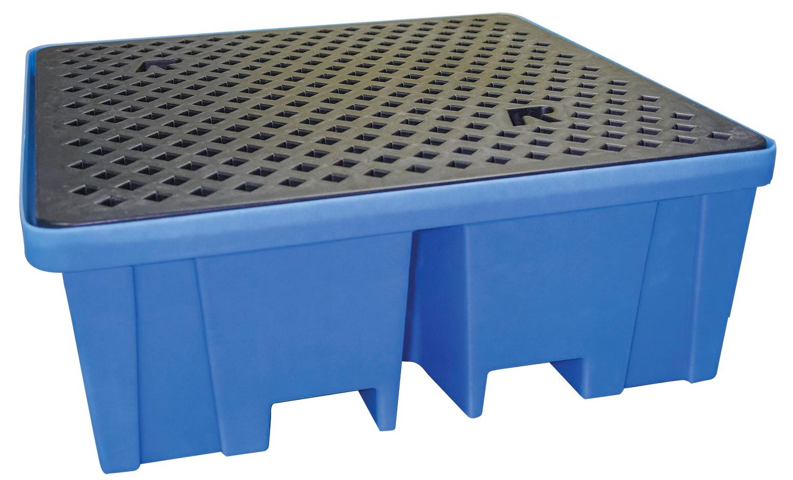 Metal Works 724576572 OPB44 Sammelbehälter PE 4 x Fass 200 lt. Deckel. 440 lt. Hoch