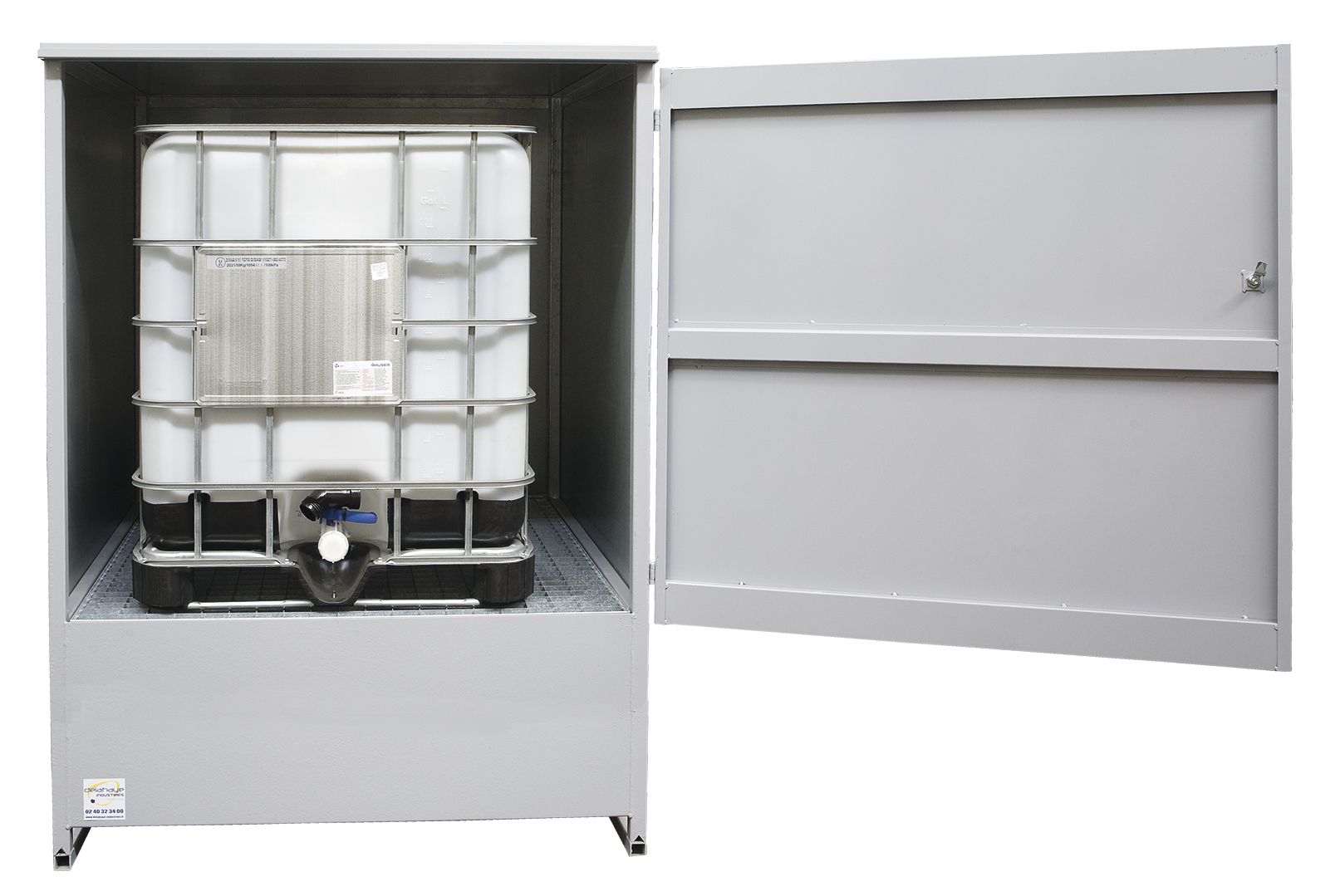 Metal Works 724576577 OQS12 Sammelbox geschlossen 1 IBC-Fass