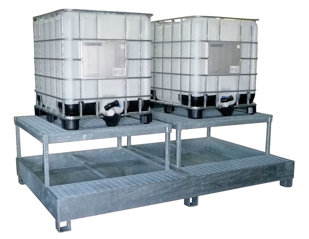 Metal Works 724576580 OPBHS24 Auffangwanne 2 IBC-Fässer