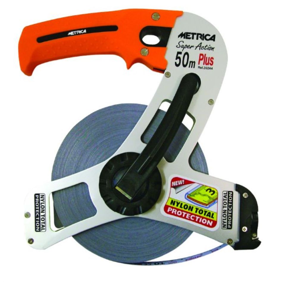 Metrica MT-39244V SUPER ACTION PLUS Surveyor 50m Stahlband CLASS II 