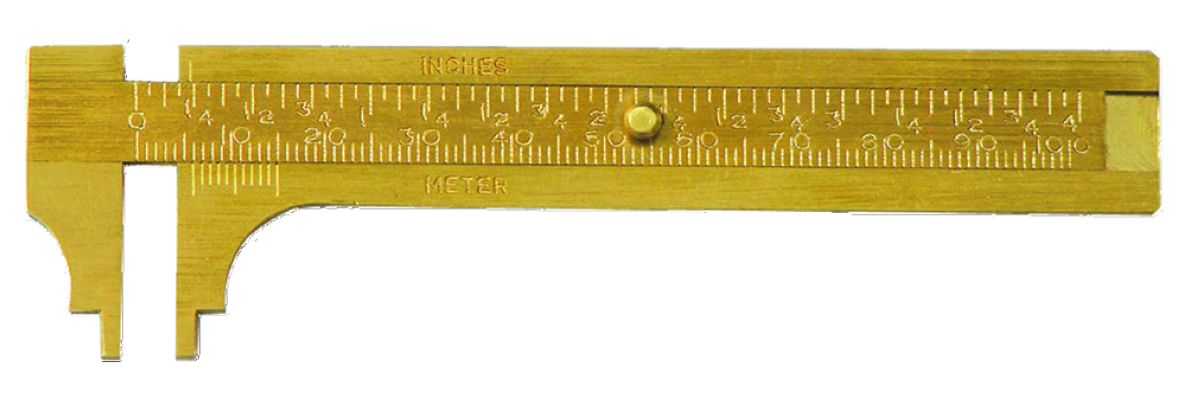 MIB 01007021 Messschieber 80x20 mm Messing für Innenmessungen ab 5 mm