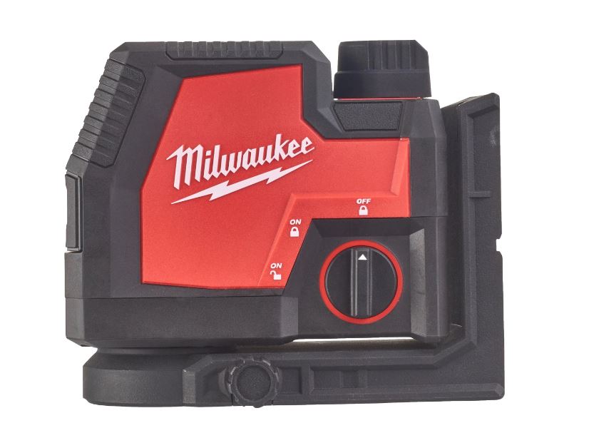 Milwaukee 4933478099 L4 CLLP-301C Wiederaufladbarer Kreuzlinienlaser grün