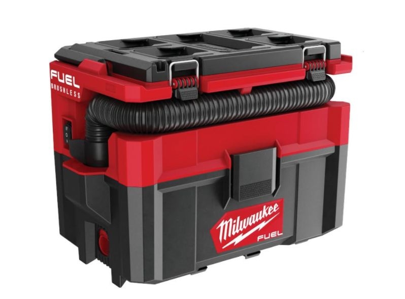 Milwaukee 4933478187 M18 FPOVCL-0 PackOut Akku Nass-, und Trocken sauger 18 Volt ohne Akku oder Ladegerät