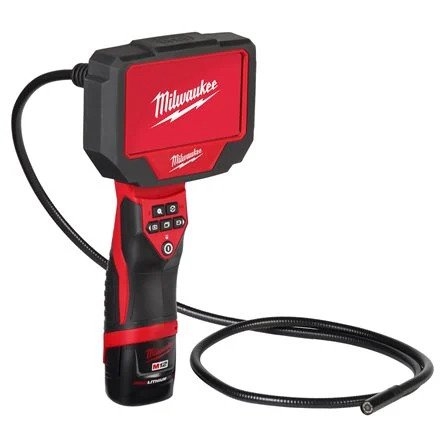 Milwaukee 4933480740 M12 360IC12-201C 360° Inspektionskamera 1.2mtr 12V 2.0Ah Li-Ion