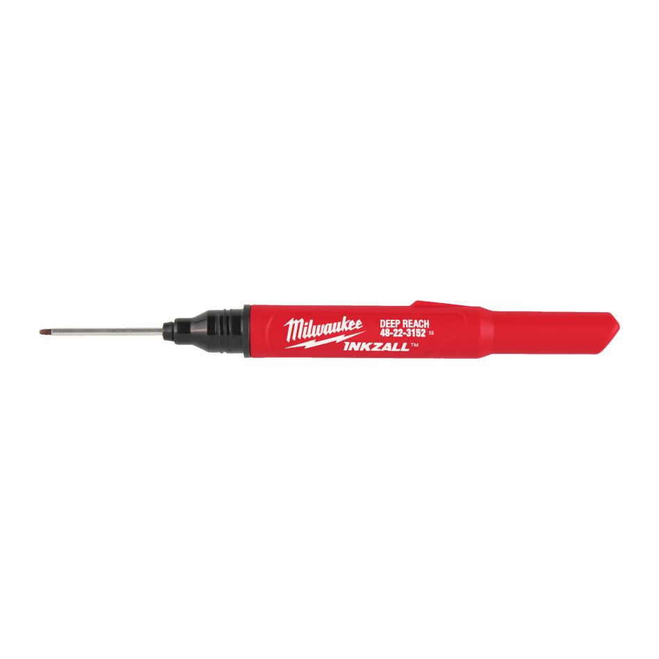 Milwaukee 4932501147 INKZALL Marker mit ultrafeiner, langer Spitze für große Reichweite